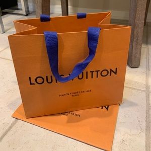 Bundle of 3 Authentic Louis Vuitton Shopping Bags